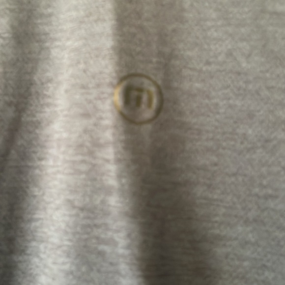 Travis Matthew Men's M Performance Tee Blue Dri-fit - Picture 2 of 3